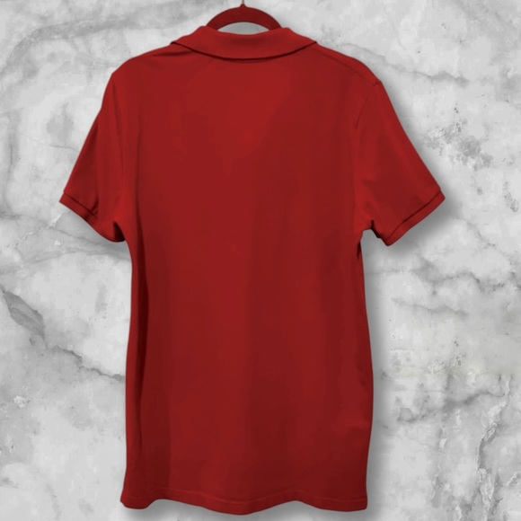 American Eagle Classic Men's Red Polo Shirt. Size Medium - Picture 2 of 5